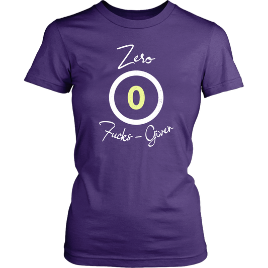 Zero F's Circle Yellow