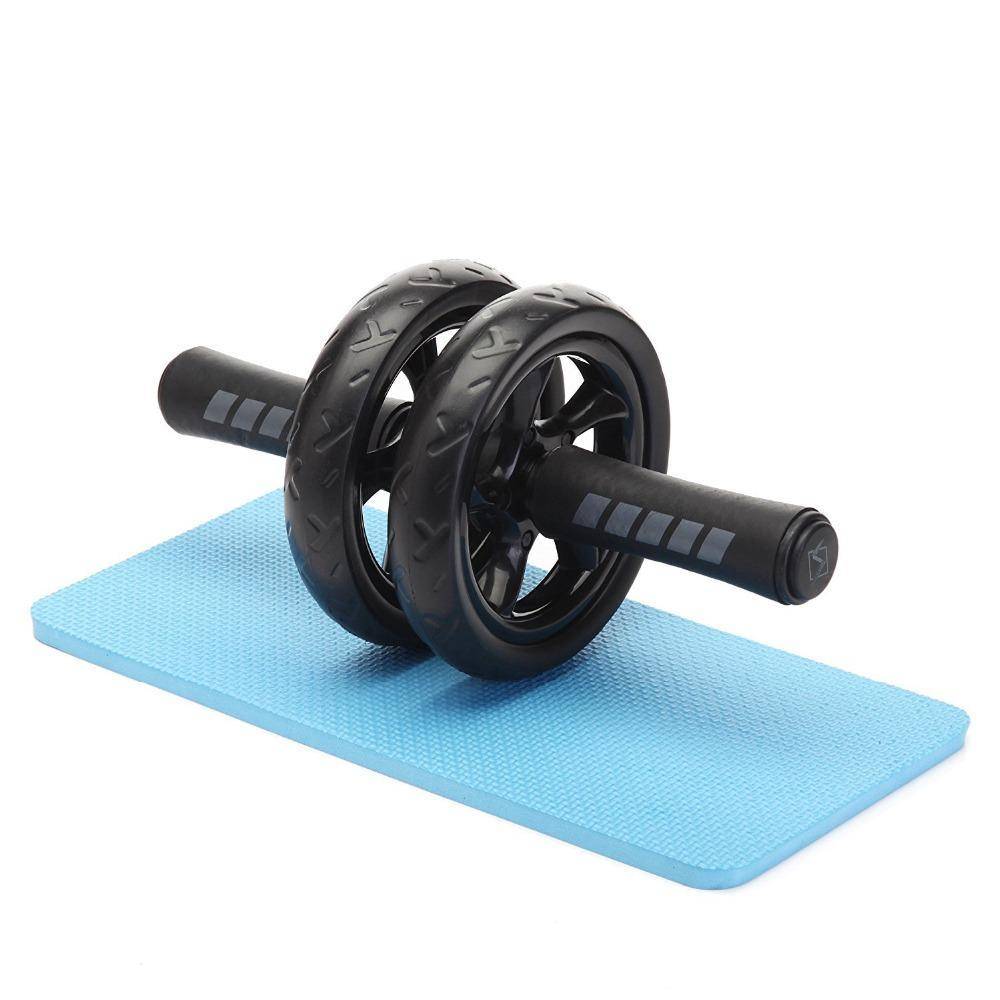 Ab Rollers - No Noise Abdominal Wheel Ab Roller (With Mat)