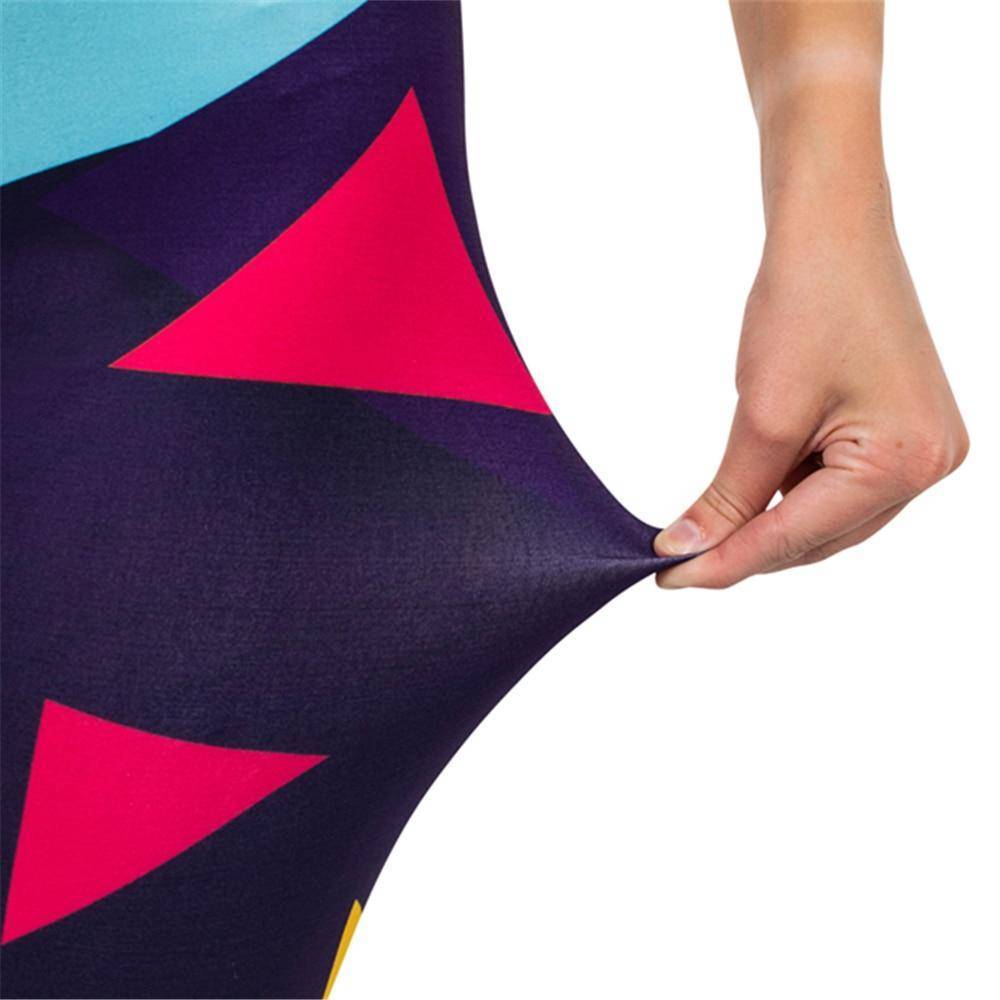 Leggings - Color Square Punk Leggings