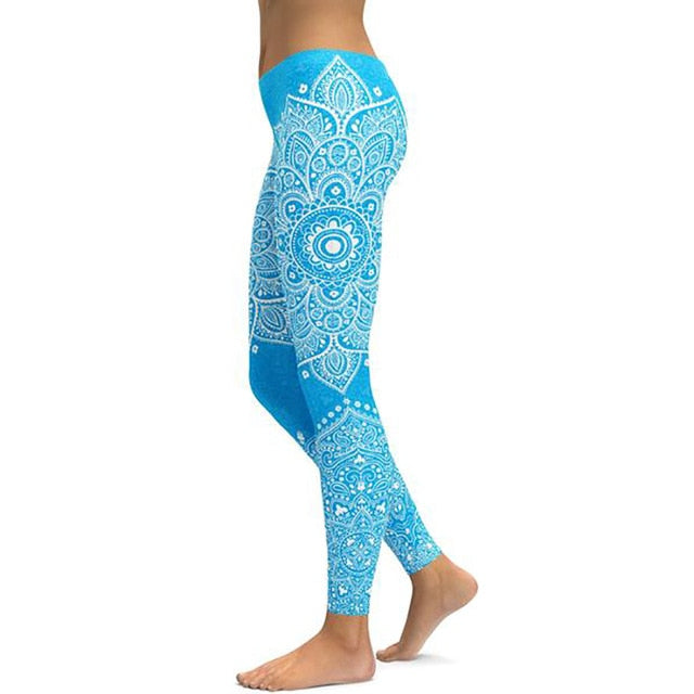 Mandala Yoga Pants Women's