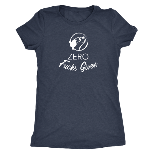 Zero Given White Dog Triblend