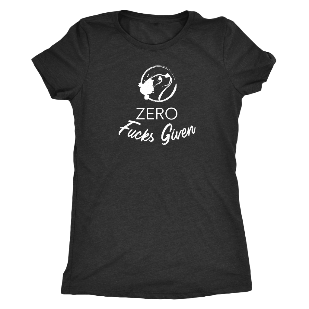 Zero Given White Dog Triblend