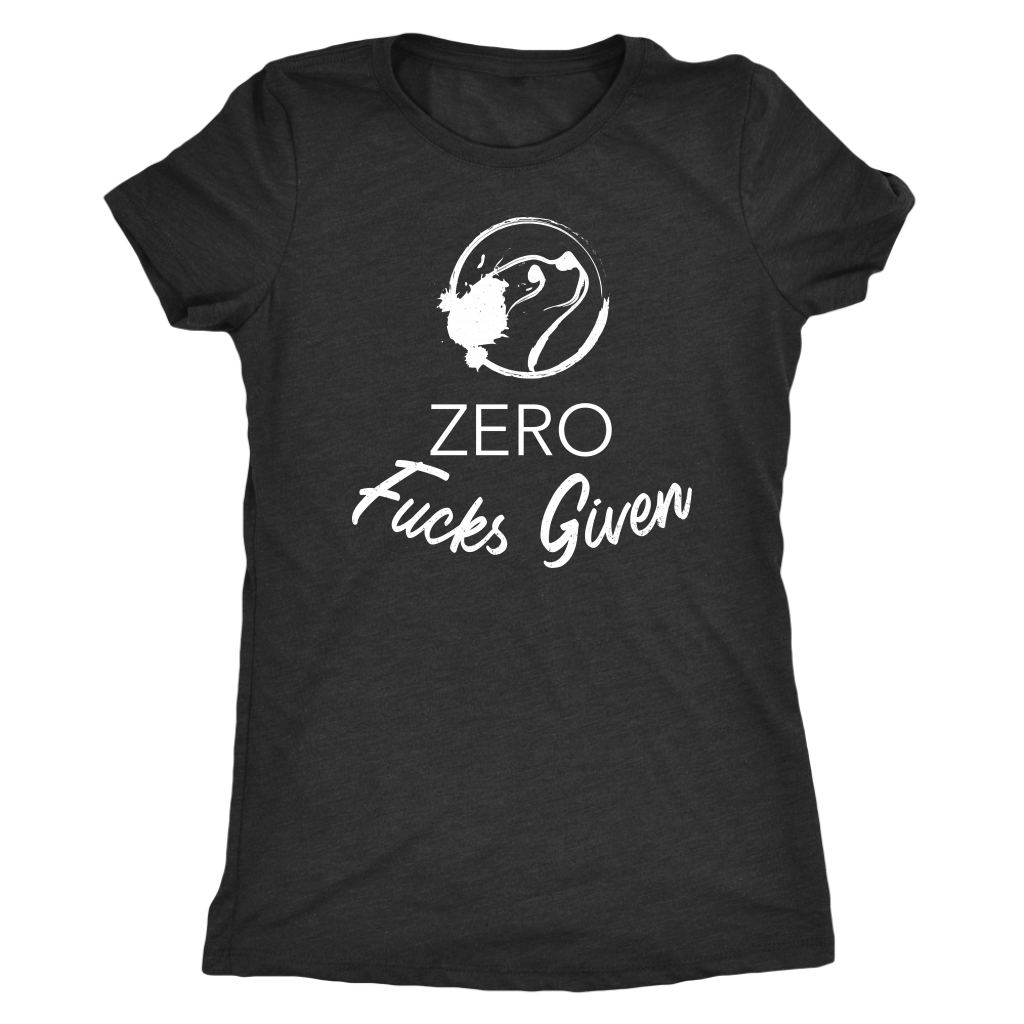 Zero Given White Dog Triblend