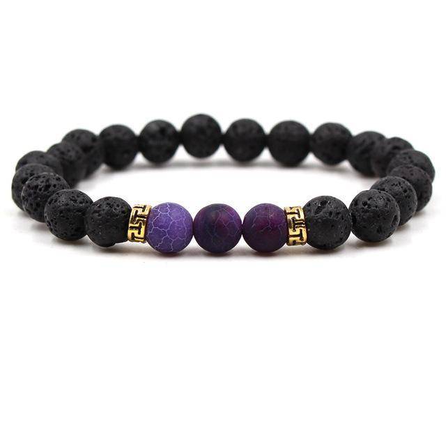 Strand Bracelets - Colorful Lava Stone Essential Oil Diffuser Bracelet