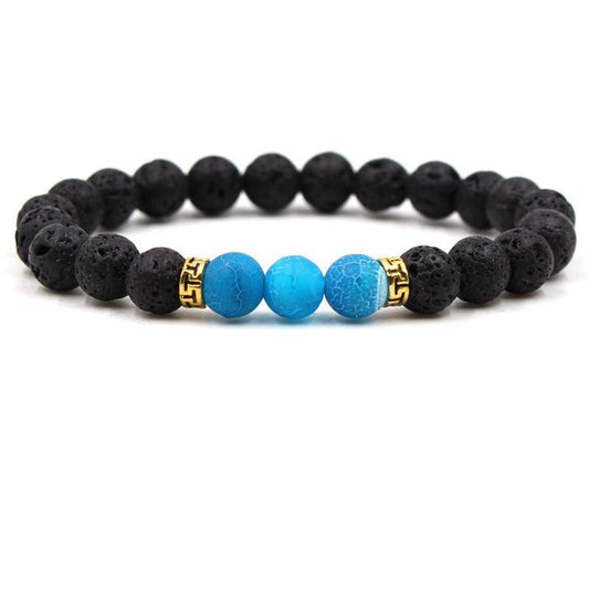 Strand Bracelets - Colorful Lava Stone Essential Oil Diffuser Bracelet
