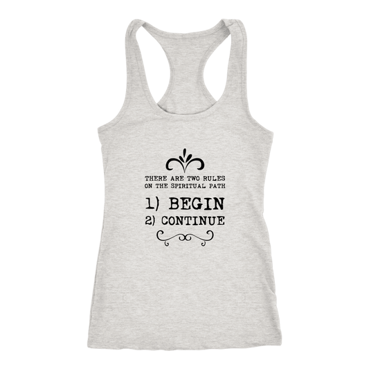T-shirt - 2 Rules Racerback Tank
