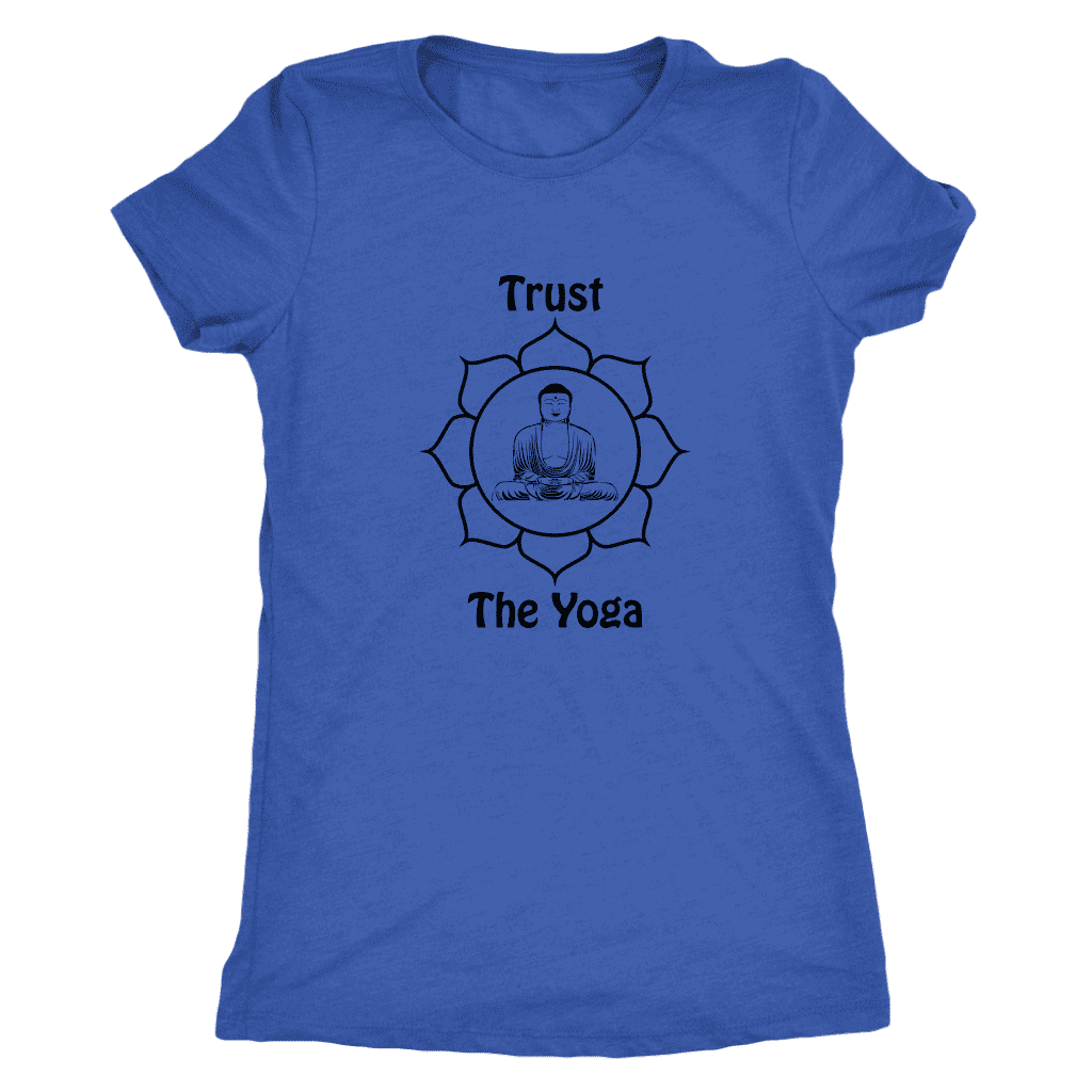 T-shirt - Trust The Yoga Ladies T-Shirt (black Logo)