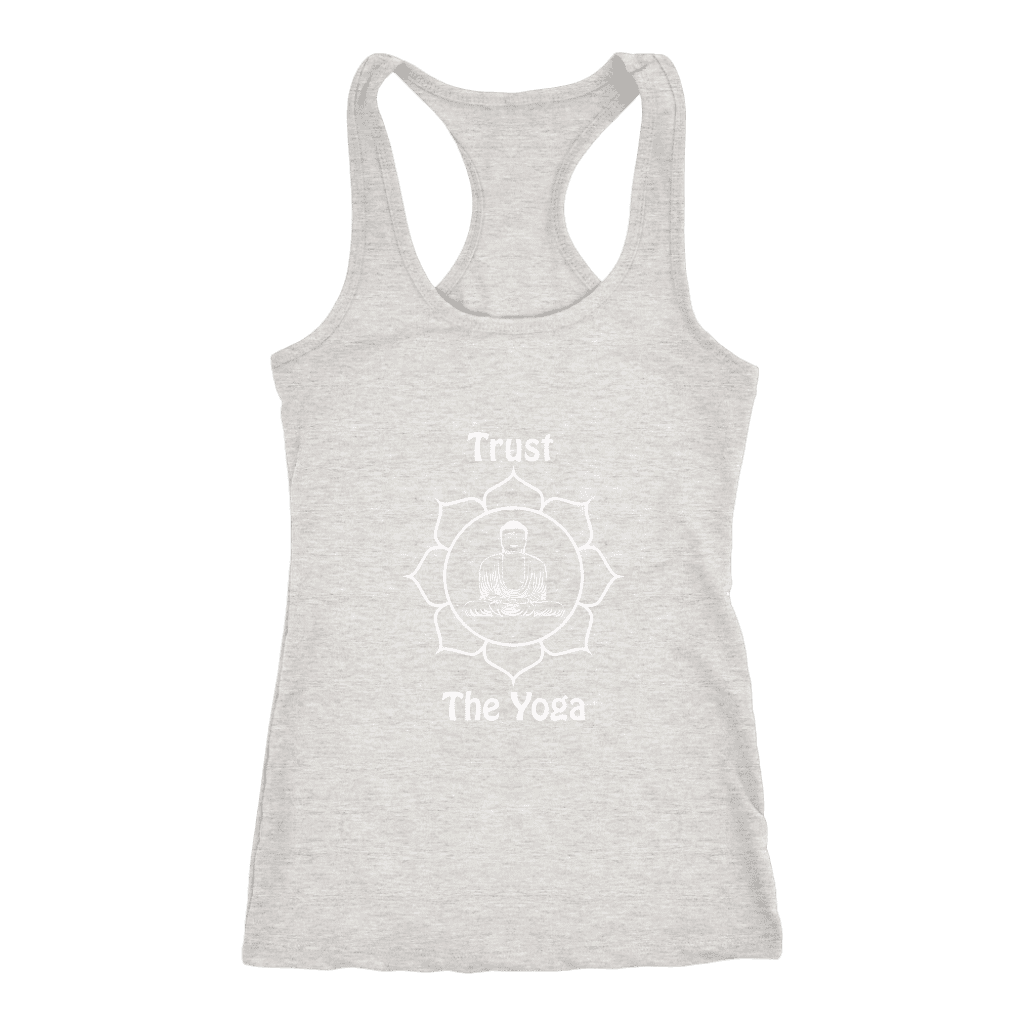 T-shirt - Trust The Yoga Ladies Tank (white Logo)