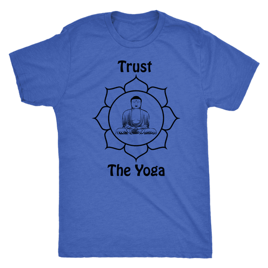 T-shirt - Trust The Yoga Mens T-Shirt (black Logo)