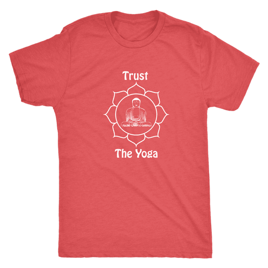T-shirt - Trust The Yoga Mens T-Shirt (white Logo)