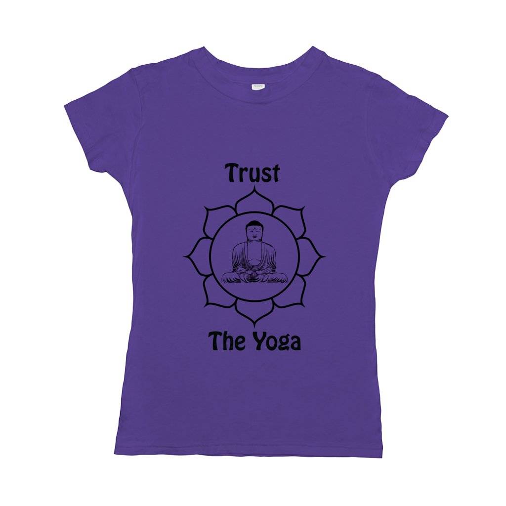 Trust The Yoga Basic Womens T-Shirt