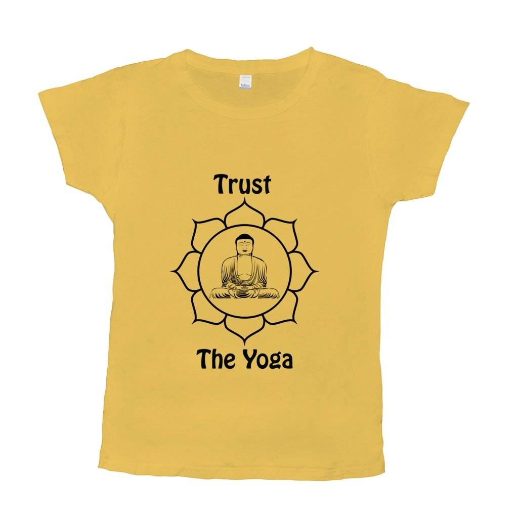 Trust The Yoga Basic Womens T-Shirt