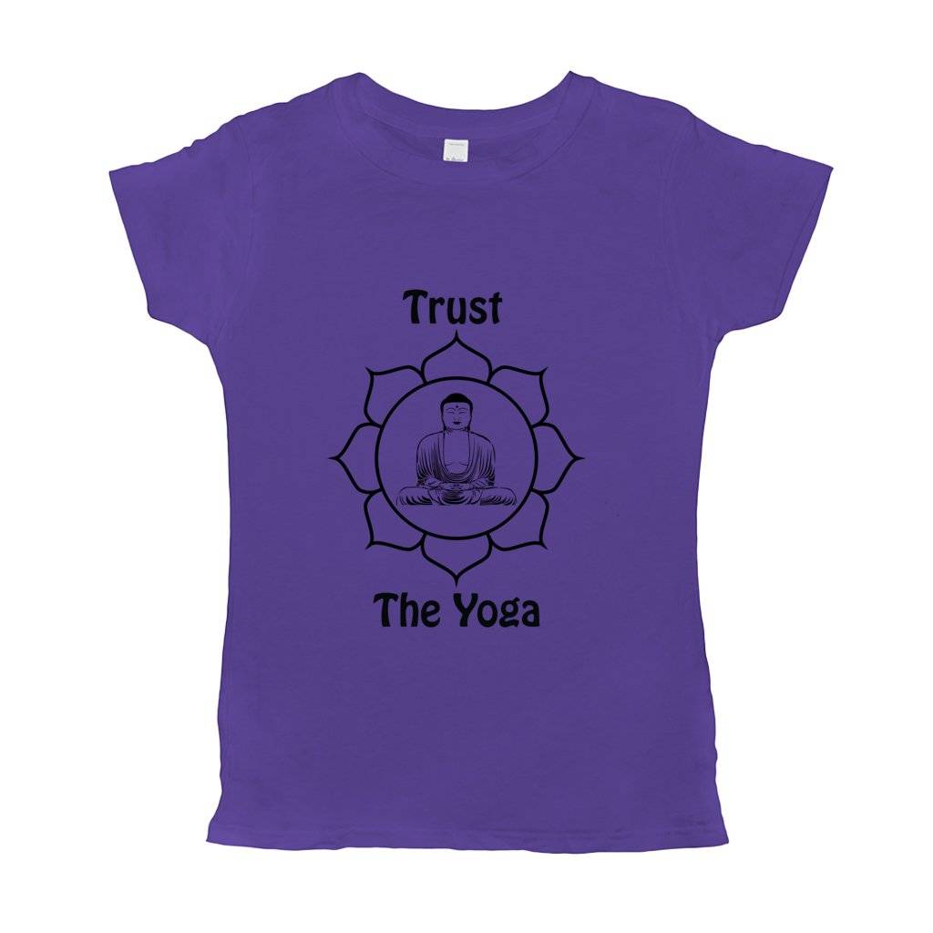 Trust The Yoga Basic Womens T-Shirt