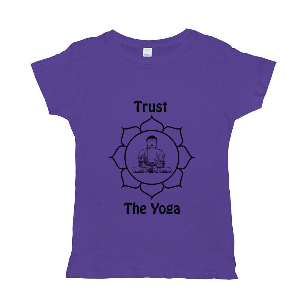 Trust The Yoga Basic Womens T-Shirt