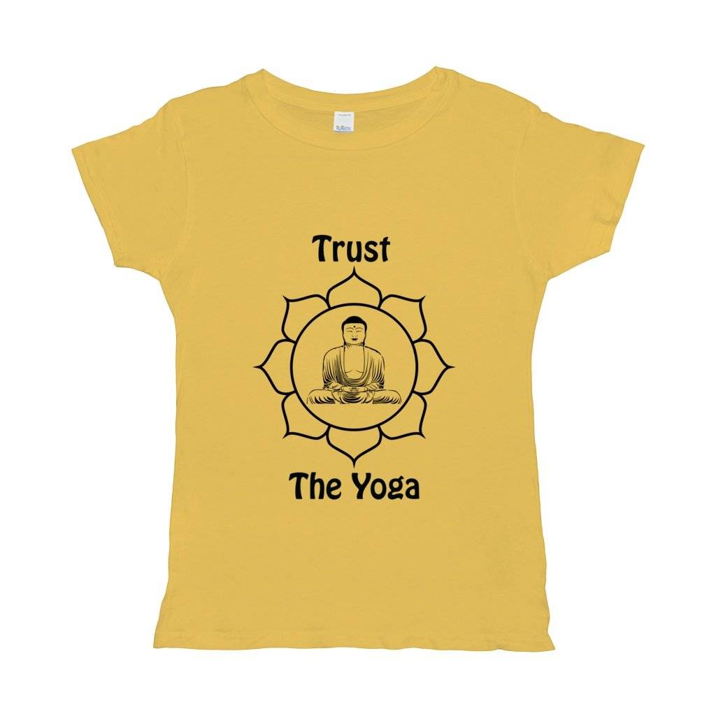 Trust The Yoga Basic Womens T-Shirt