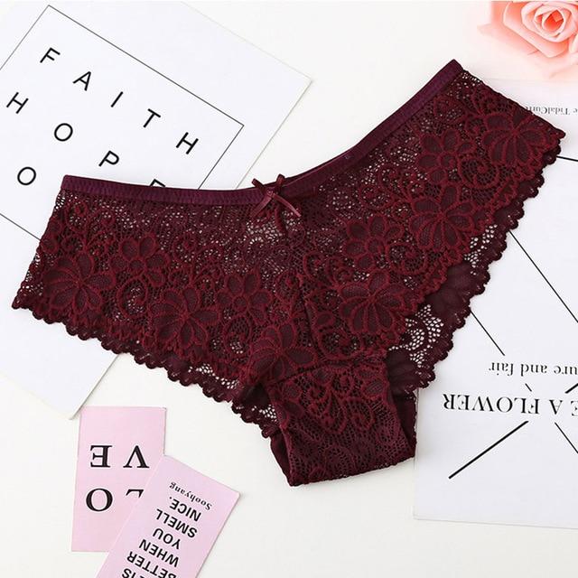 Super Sexy High Quality Low Waist Lace Panties