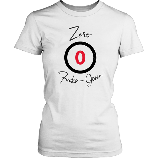 Zero F's Circle Red
