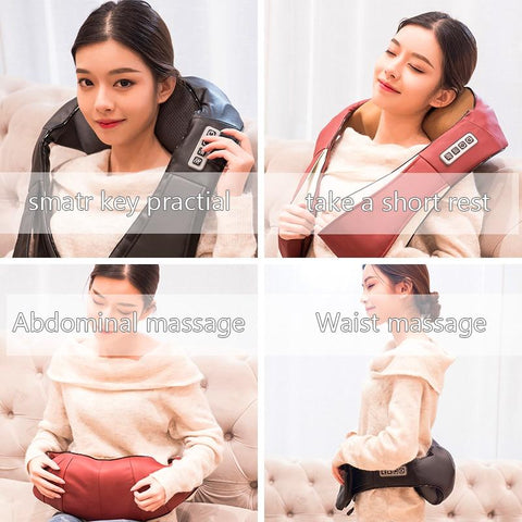 Image of LaGuerir Home Shiatsu Back Neck and Shoulder Massager