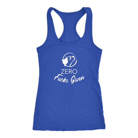 Image of Zero Given White Dog Print Tank