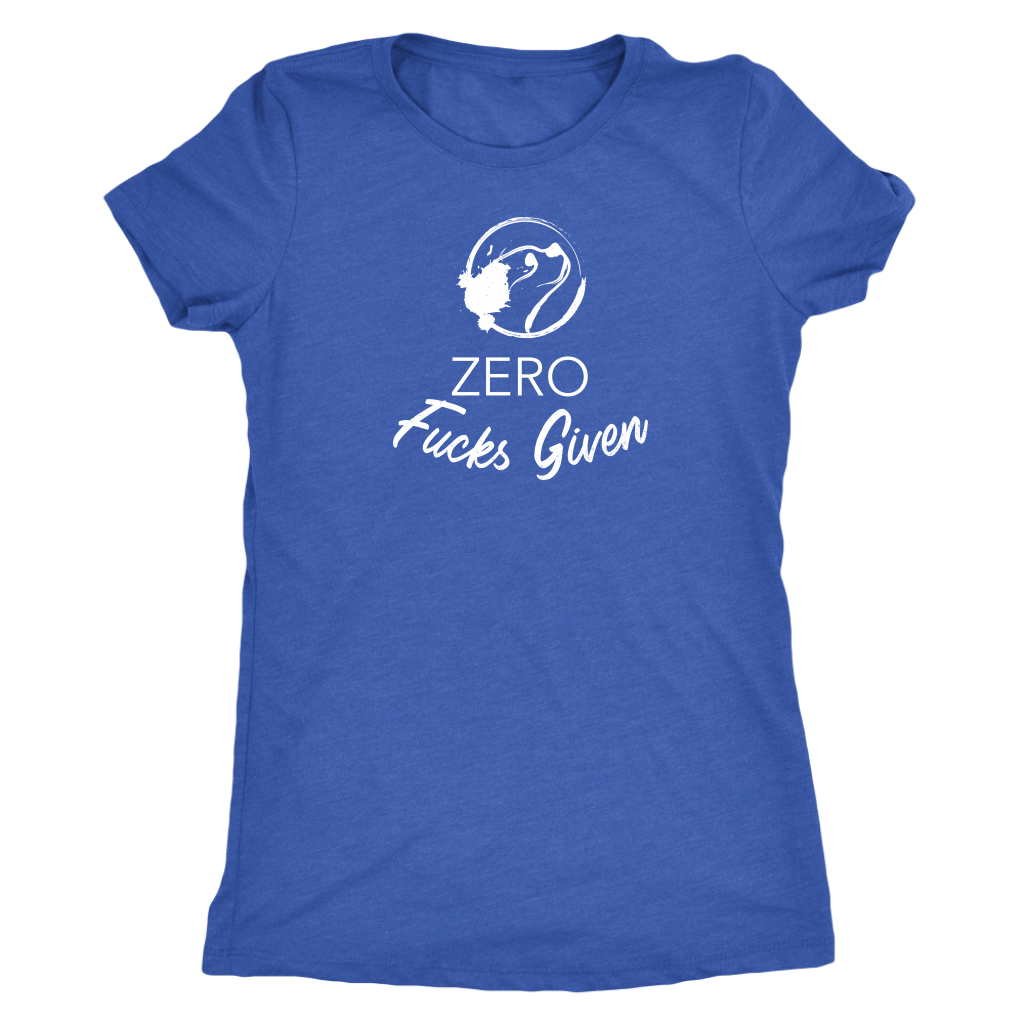 Zero Given White Dog Triblend