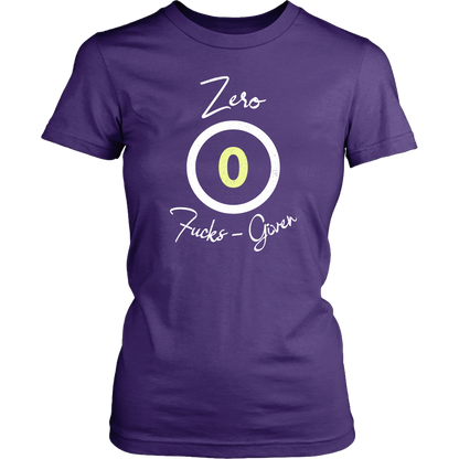 Zero F's Circle Yellow