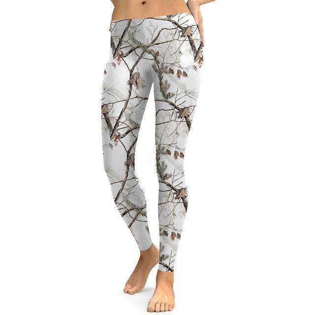 Boho Deer And Elk Hunter Leggings