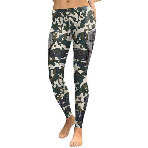 Image of Boho Deer And Elk Hunter Leggings