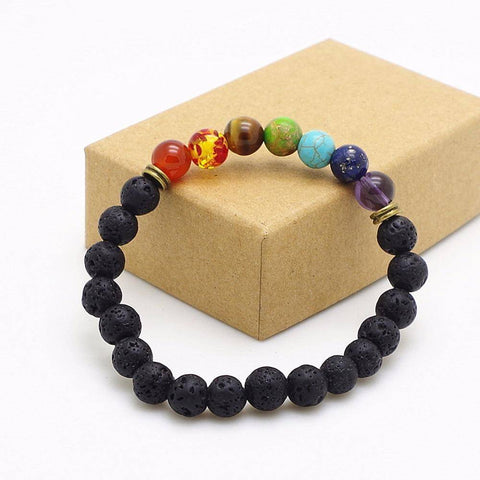 Image of Chakra Bracelet - 7 Chakra Healing And Balance Bracelet