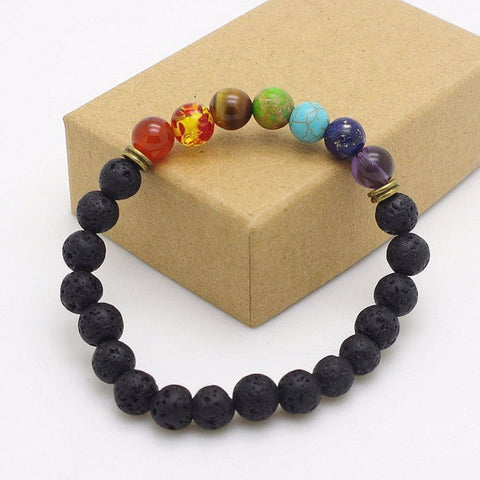 Image of Chakra Bracelet - 7 Chakra Healing And Balance Bracelet