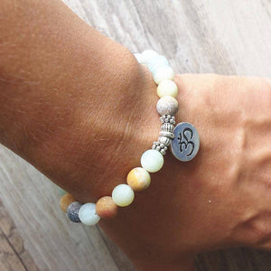 Charm Bracelets - Amazonite Stone Handmade Bracelet