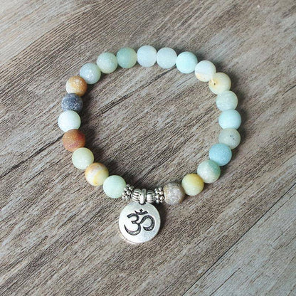 Charm Bracelets - Amazonite Stone Handmade Bracelet
