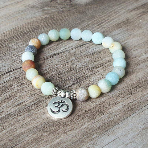 Image of Charm Bracelets - Amazonite Stone Handmade Bracelet