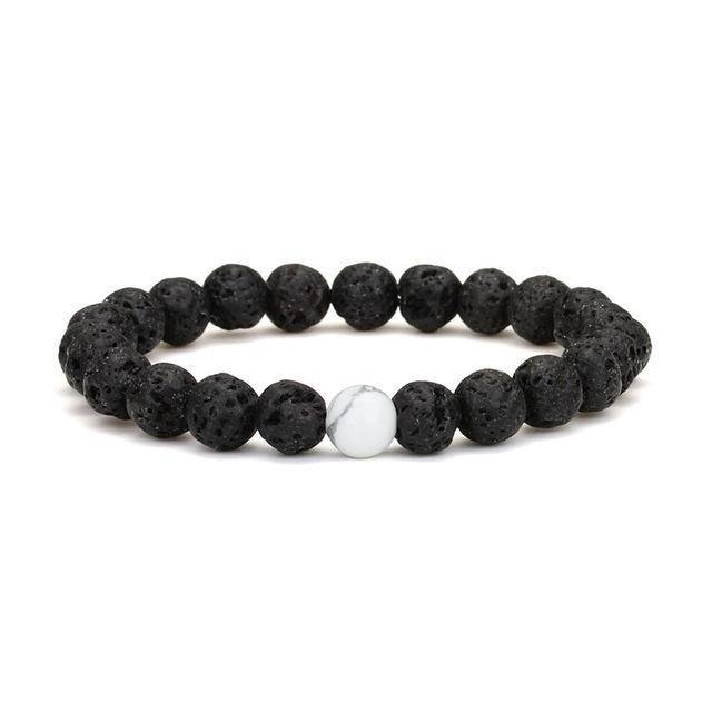 Charm Bracelets - Yin Yang Couple Bracelet