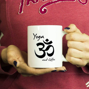 Drinkware - Yoga And Coffee 10 Oz. Mug