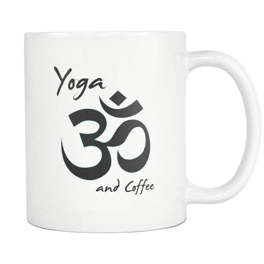 Drinkware - Yoga And Coffee 10 Oz. Mug