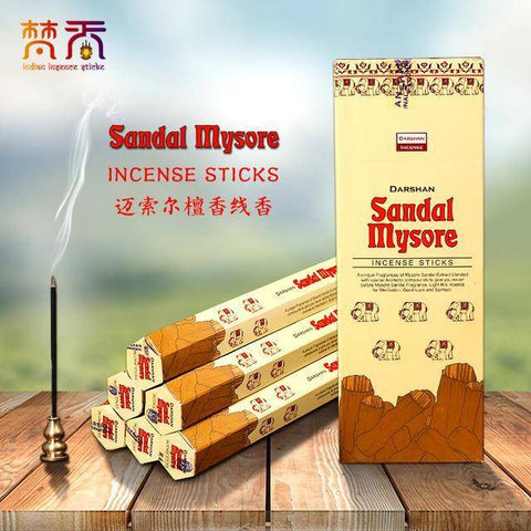 Image of Incense & Incense Burners - Sandalwood Incense (6 Boxes)