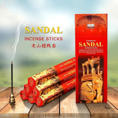 Image of Incense & Incense Burners - Sandalwood Incense (6 Boxes)