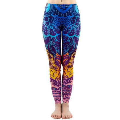 Leggings - Blue Mandala Leggings