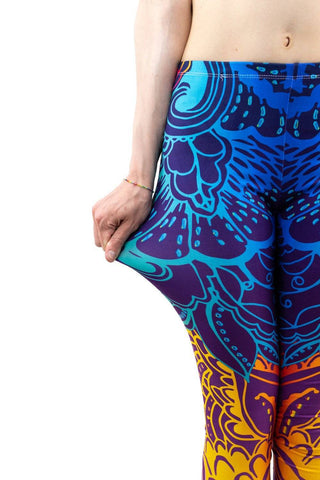 Image of Leggings - Blue Mandala Leggings