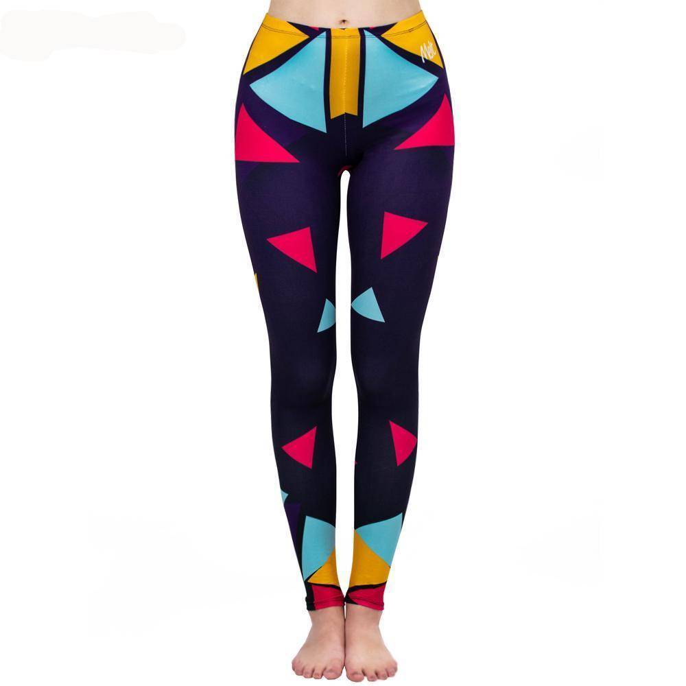 Leggings - Color Square Punk Leggings