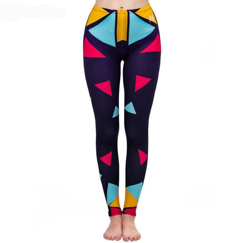 Image of Leggings - Color Square Punk Leggings