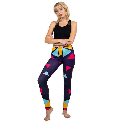 Image of Leggings - Color Square Punk Leggings