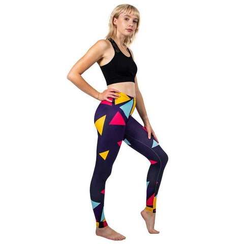 Image of Leggings - Color Square Punk Leggings