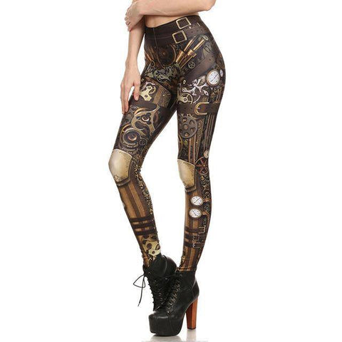 Image of Leggings - New BARBARIAN Skull Leggings