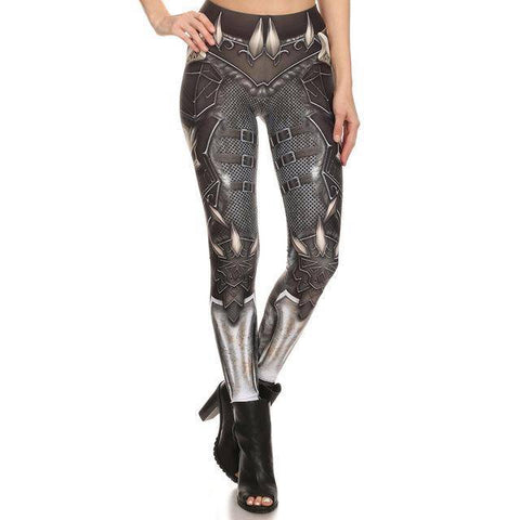 Image of Leggings - New BARBARIAN Skull Leggings