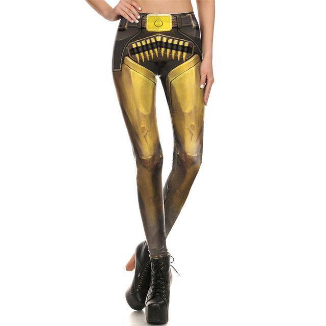 Leggings - New BARBARIAN Skull Leggings