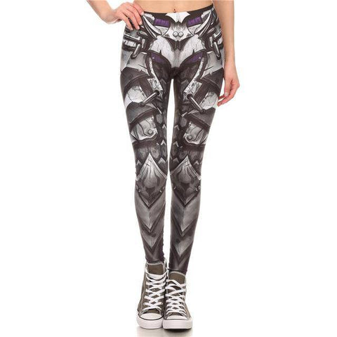 Image of Leggings - New BARBARIAN Skull Leggings