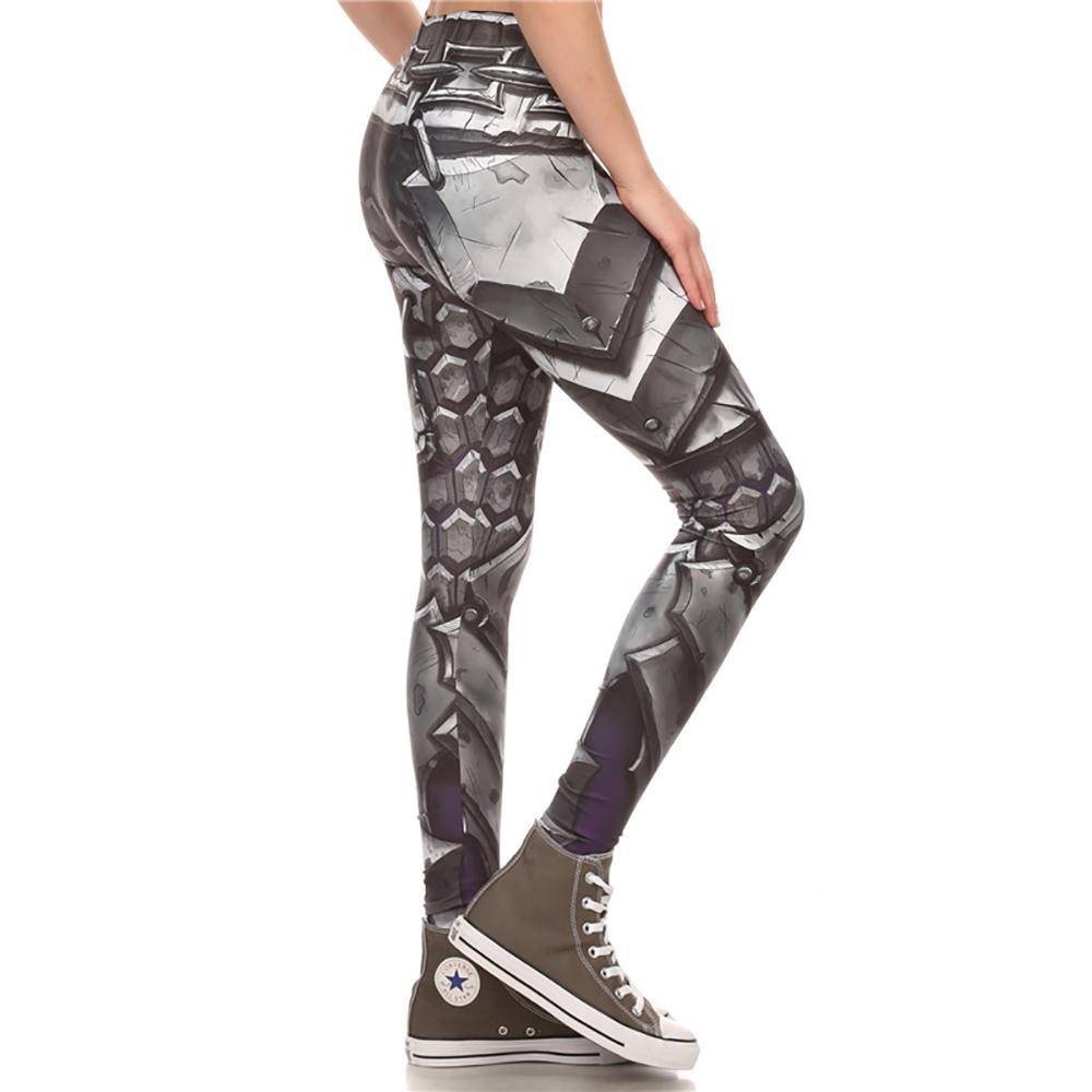 Leggings - New BARBARIAN Skull Leggings