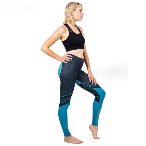 Image of Leggings - Starry Sea Love Printing Leggings