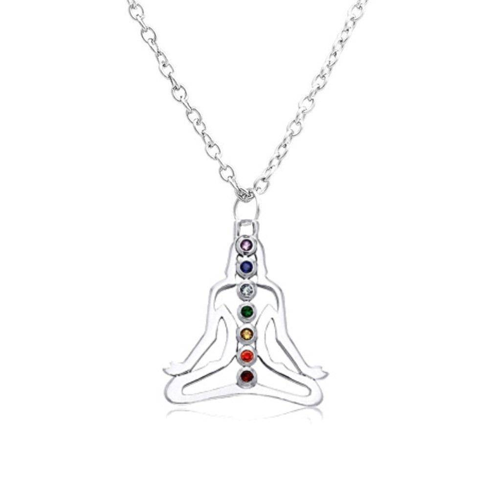 Pendant Necklaces - 7 Charkra Balancing Necklace